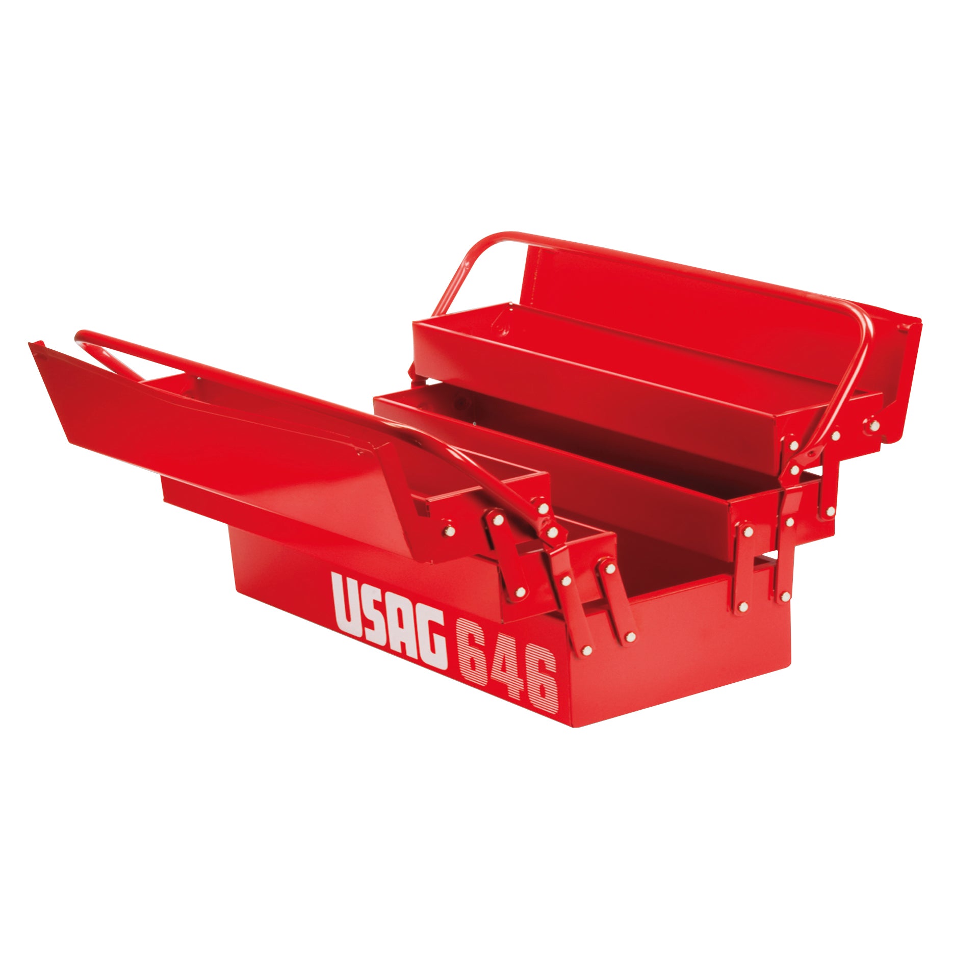 646/5LV - Extendable long five-compartment box (EMPTY) - Usag - U06460301 646/5LV - Extendable long five-compartment box (EMPTY) - Usag - U06460301